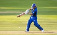 David Warner of London Spirit hits out during the The Hundred match between London Spirit Men and Oval Invincibles Men at Lord's Cricket Ground on August 05, 2025 in London, England. (Photo by Andy Kearns/Getty Images)